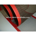 PTFE teflon coated fiberglass mesh conveyor belt for dehydrated food and vegetable